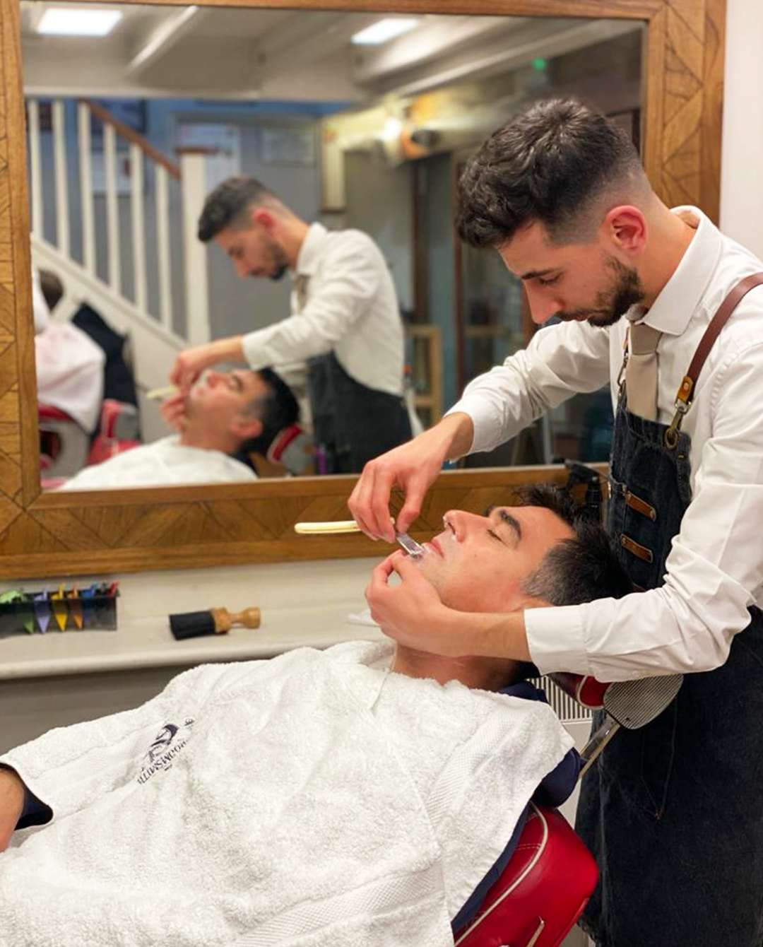 Professional shaving service